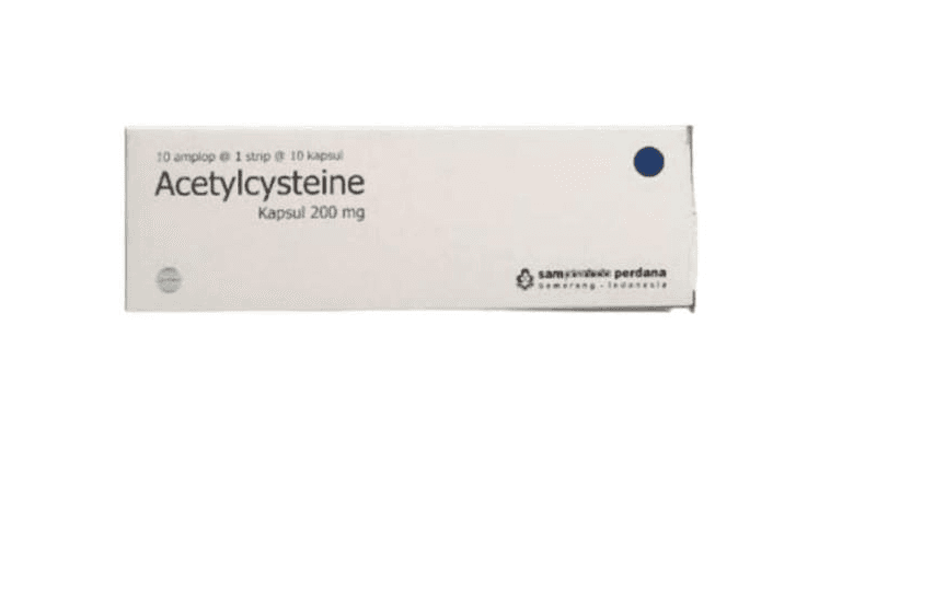 Acetylctsteine 200 mg Sampharindo Cap 100s